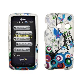 For LG Rumor Touch Hard Snap on Case Cover Vines