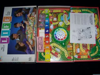 The Game of Life 1985 Vintage Boardgame 100 Complete Board Game