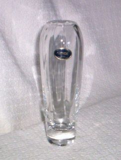 Sleek Lenox Full Lead Crystal Optika Blossom Vase