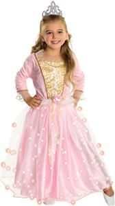 Fiber Optic Light Up Rose Princess Costume SM 885276