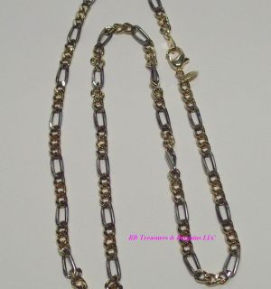 Vintage 18” 14k Gold Plated Necklace Rinc Lind