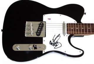 Limp Bizkit Wes Borland Autographed Signed Guitar Proof PSA UACC RD