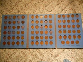 Lot US 1909 1940 Lincoln Wheat Penny Cent Collection