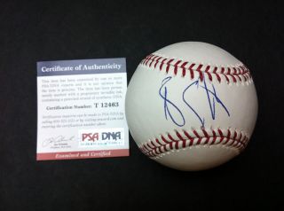 Ray Liotta Signed Baseball Autograph Field of Dreams PSA COA Proof