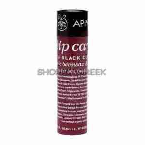 Apivita Propoline Lip Aid Care Balm Black Currant Shade