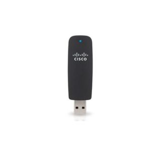 Cisco Linksys AE1200 Refurbished Wireless N USB Wi Fi Adapter