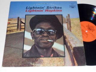 Lightnin Hopkins Lightning Strikes VG Tradition 2103