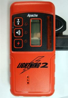Lightning 2 Exterior Receiver Rod Clamp Red Laser Level Detector