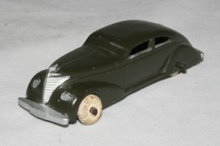 1930s Barclay Slush Cast Lincoln Zephyr Coupe Nice