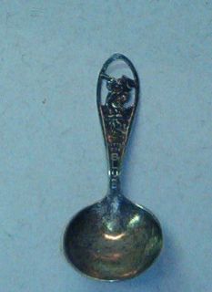 Silver Little Boy Blue Spoon Antique Vintage Sterling Silver