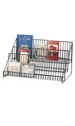 New 3 Tier Book Shelf Counter Display Literature Rack