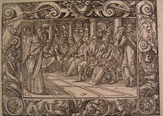 Livys History 1596 Rihil Stimmer Wood Engraved Print
