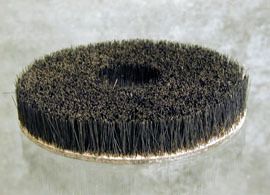 3M Brushlon Pad 010 Black Nylon 6 Diameter 5 8 Hole