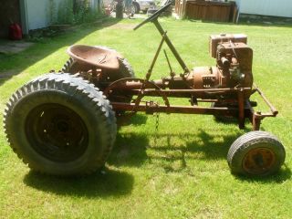1953 Antique Country Squire Tractor with Plow