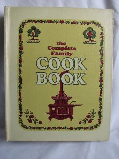 The Complete Family Cookbook Loose Leaf Ring Binder Hardcover