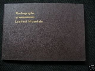 Linn Lookout Mountain Tennessee Photograph Album