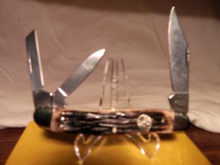 Solingen Germany Boker Whittler Pocket Knife New