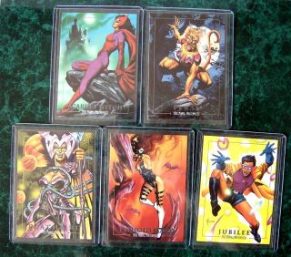 1992 Marvel Masterpieces Lost Cards Super RARE NM M Pack Fresh