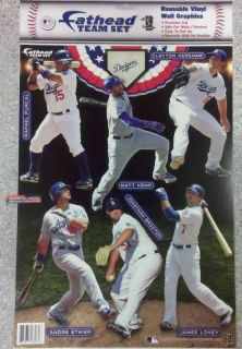 2011 Los Angeles Dodgers Fathead Mini Team Decal Set 6