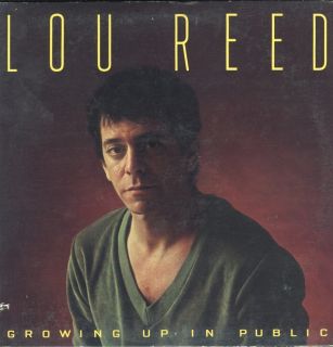 Lou Reed Growing Up in Public LP VG NM USA Arista