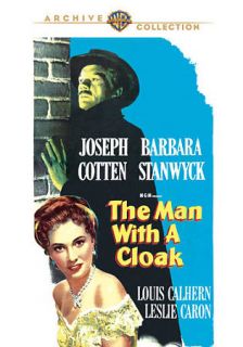  With A Cloak New DVD Joseph Cotton Barbara Stanwyck Louis Calhern L