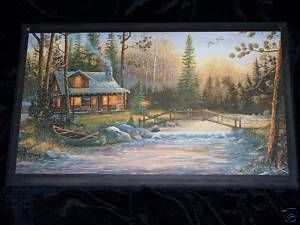 Log Cabin Signs Rustic Lodge Theme wall decor plaques country cabins