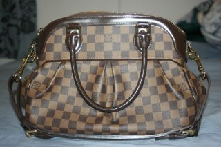 Authentic Louis Vuitton Toile Damier Trevi PM Shoulder Bag