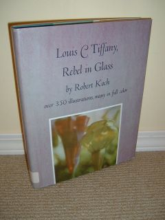 Louis C Tiffany by Robert Koch 1966 Hardcover stained glass lamps
