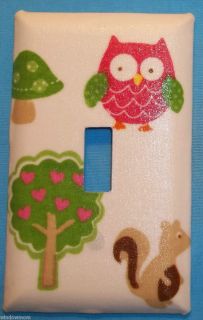 Love N Nature Owl Tree Switchplate Lightswitch Made with Target Circo