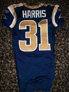 Al Harris Game Used Worn Jersey Last Game of Career St Louis Rams COA