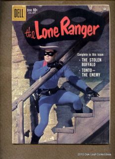 1959 Dell Comic Book Lone Ranger 129 Photo Cover VF NM