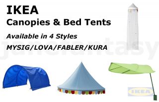 Bed Canopy Tent 4 Choices Mysig Lova Fabler Kura Kids Circus