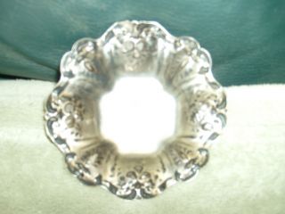 Francis I Reed & Barton Sterling Silver Salt / Candy / Nut Dish Nice