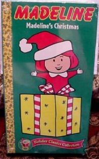 Madelines Christmas VHS Video New NIP $4 25UNLIMITEDSH 074644952933