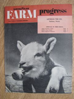FARM Progress Magazine Vol 11 No 2 GOODYEAR LOVERING TIRE CO Yakima WA