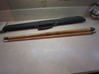 Vintage Pool Cue Pool Stick V Loria Sons 2 Pcs in Case
