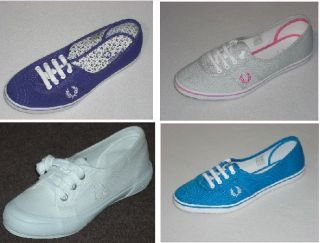 Fred Perry Ladies Trainers Shoes BNIB Various Designs