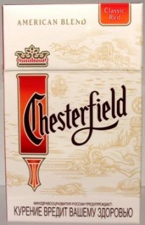 Genuine Unopened Chesterfield Classic Red Cigarettes