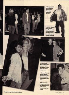 Hills 90210 clippings Shannen Doherty Luke Perry Brian Austin