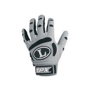 Louisville BG51 TPX Bionic Batting Gloves Gray Adult MD