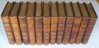 Luther Burbank His Methods Discoveries 1914 signed 12 vol set color