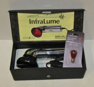 Lumiscope Infralume MDL 3010 Complete with Case Book New Replacement