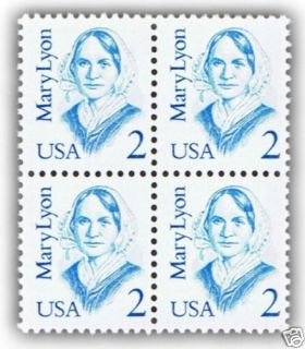 American Women on US Postage Stamps Mary Lyon