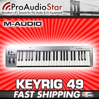Audio Keyrig Key Rig 49 49 Key USB MIDI Controller PROAUDIOSTAR