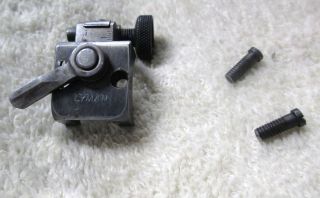Lyman No 42 Receiver Sight with Mounting Screws Winchester 22 Rifle