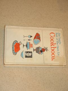 Jim Loyds Best of The Open Line Cookbook 1969 by Jim Loyd Hardcover