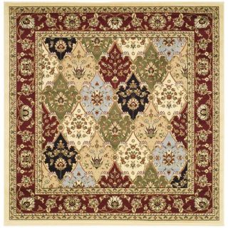 Lyndhurst Multicolor Carpet Area Rug 8 x 8