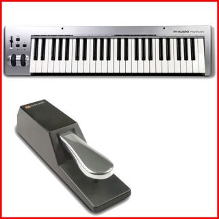 Avid KeyStudio M Audio KeyRig 49 Key MIDI Controller Keyboard w