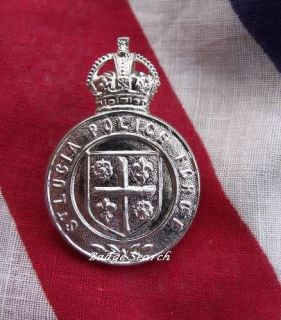 British Obsolete Police Cap Badge St Lucian Police Forc