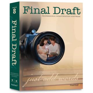 Final Draft 8 Screenwriting Software New Win Mac 603121850501